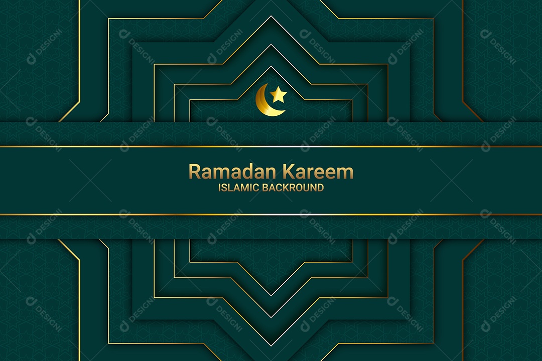 Ramadã Kareem Vetor EPS Editável