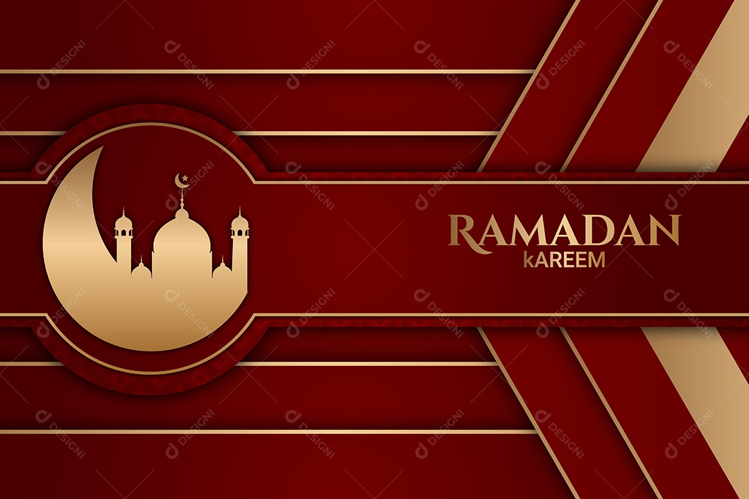 Ramadã Kareem Vetor EPS Editável