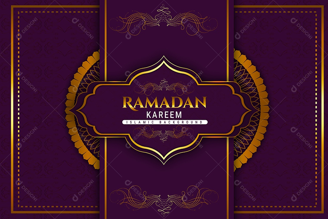 Ramadã Kareem Vetor EPS Editável