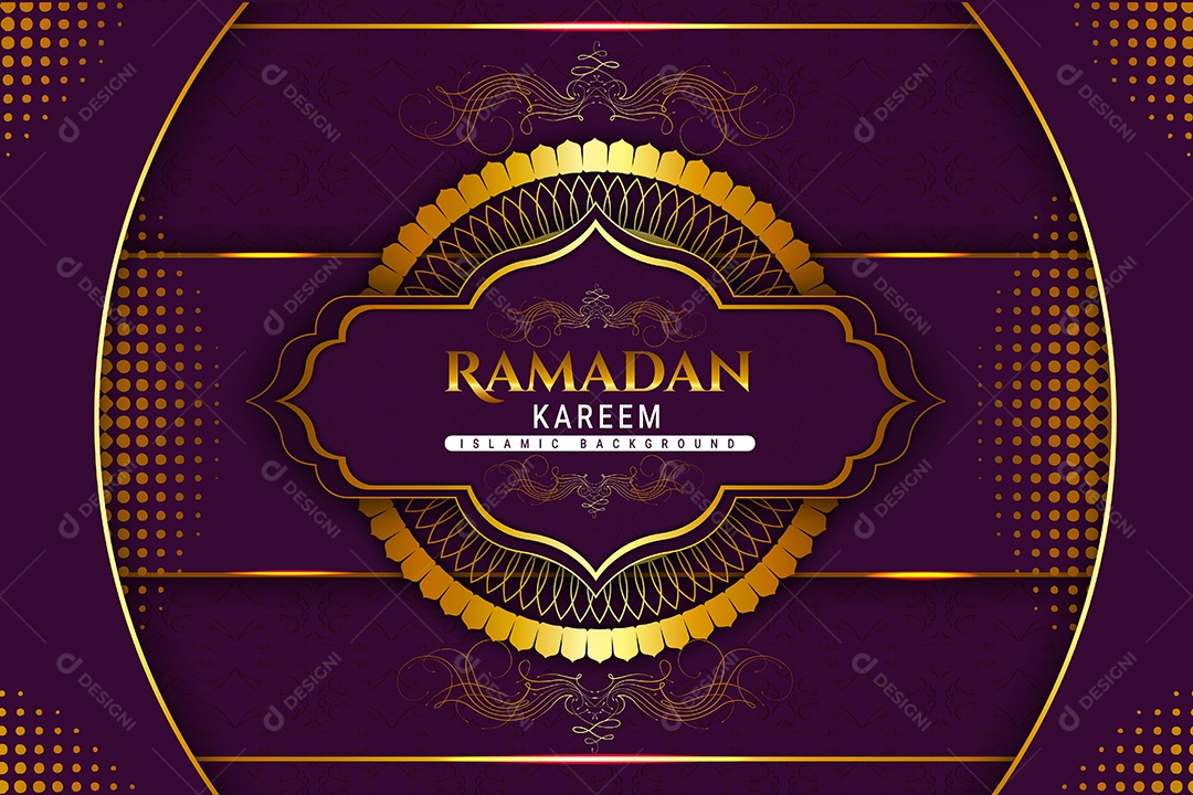 Ramadã Kareem Vetor EPS Editável