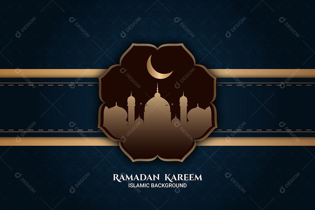 Ramadã Kareem Vetor EPS Editável