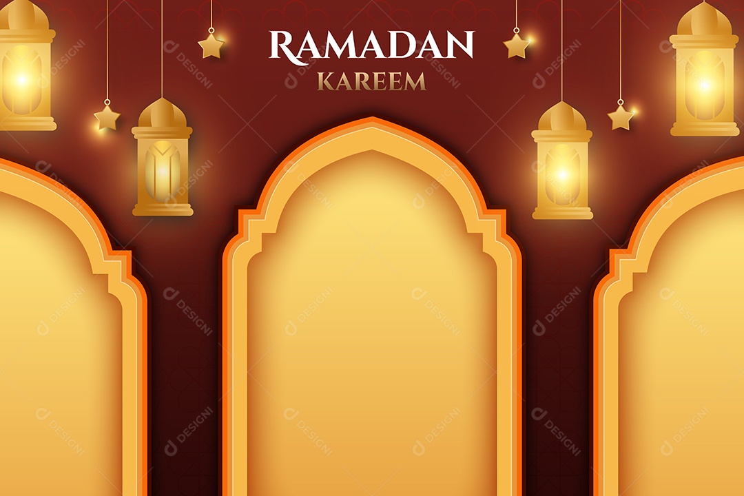 Ramadã Kareem Vetor EPS Editável