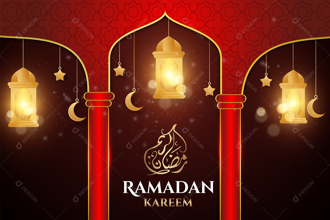 Ramadã Kareem Vetor EPS Editável