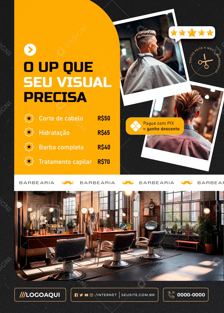 O Up que seu Visual Precisa Social Media PSD Editável