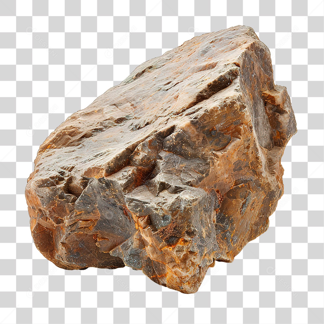 Elemento 3D Pedra PNG Transparente