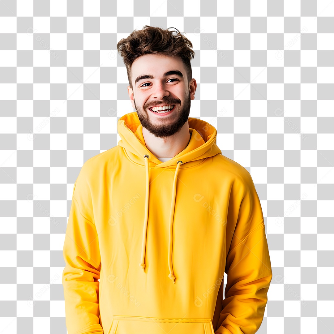 Homem Sorrindo PNG Transparente