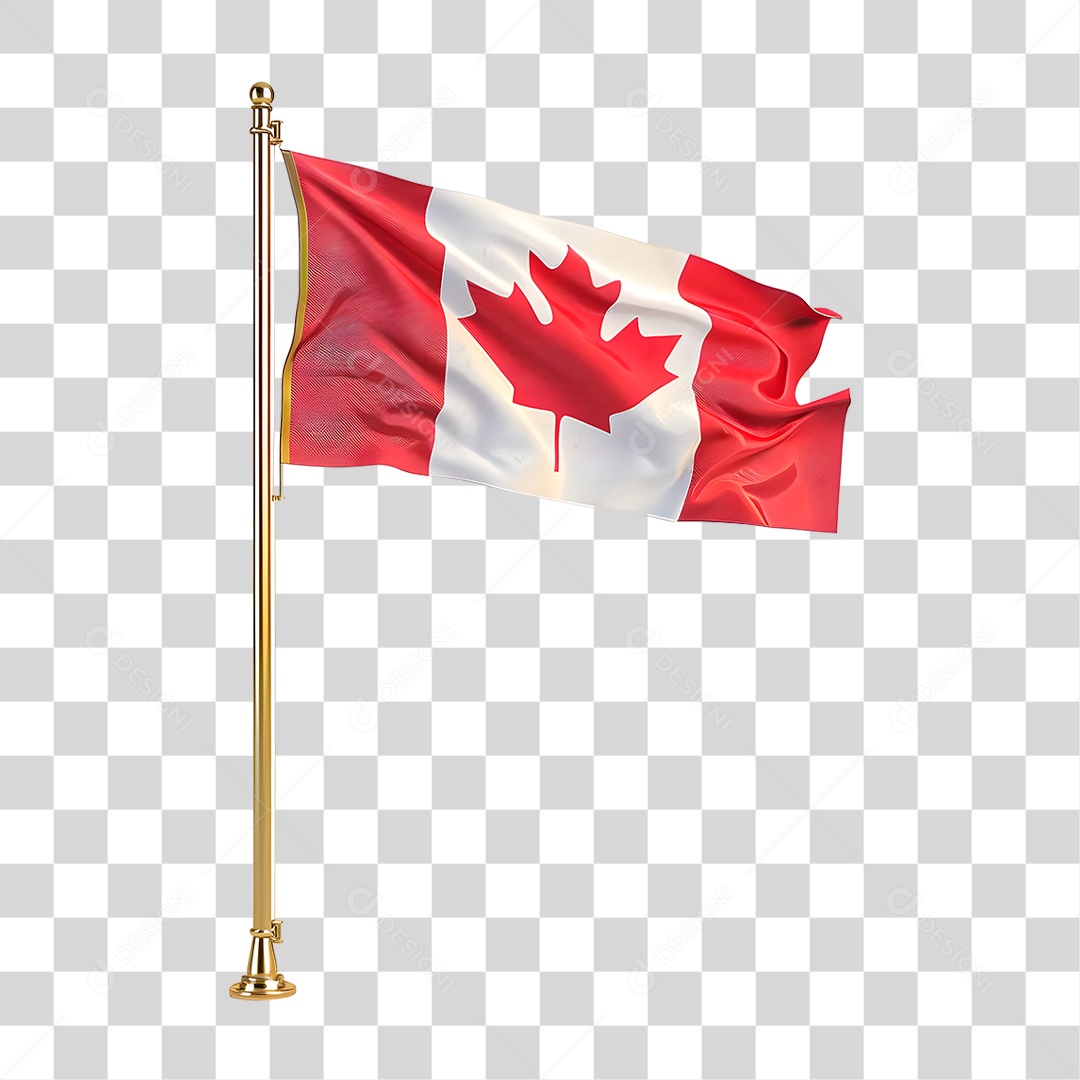Bandeira Canadá PNG Transparente