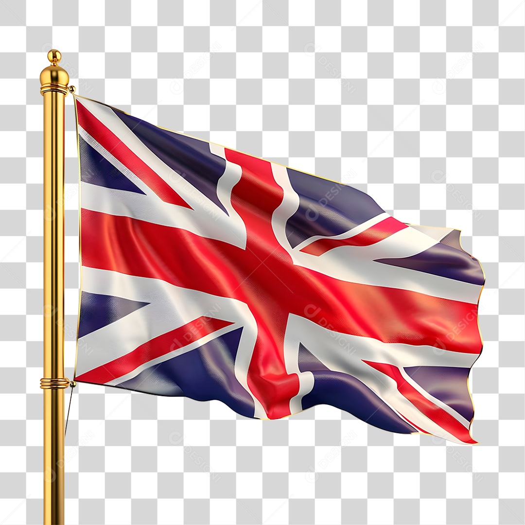 Bandeira da Grã-Bretanha PNG Transparente