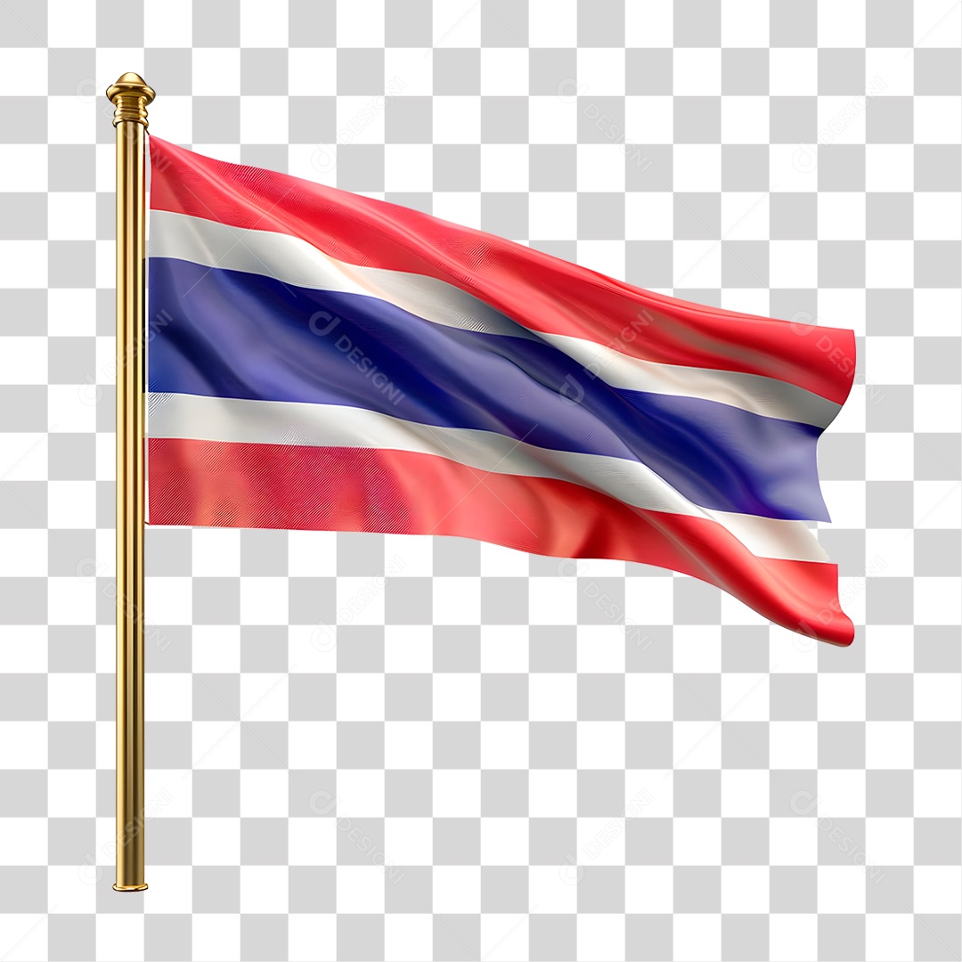 Bandeira da Tailândia PNg Transparente