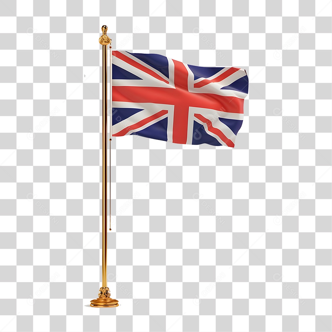 Bandeira da Grã-Bretanha PNG Transparente
