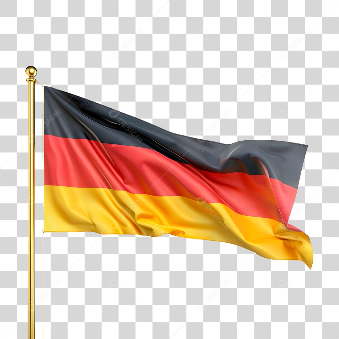 Bandeira de Alemanha  PNG Transparente