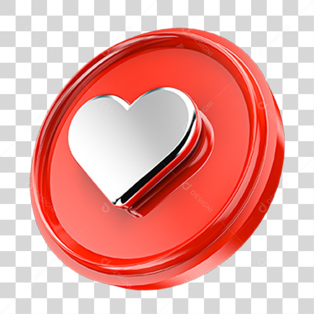 Ícone Mensagem Coração PNG Transparente