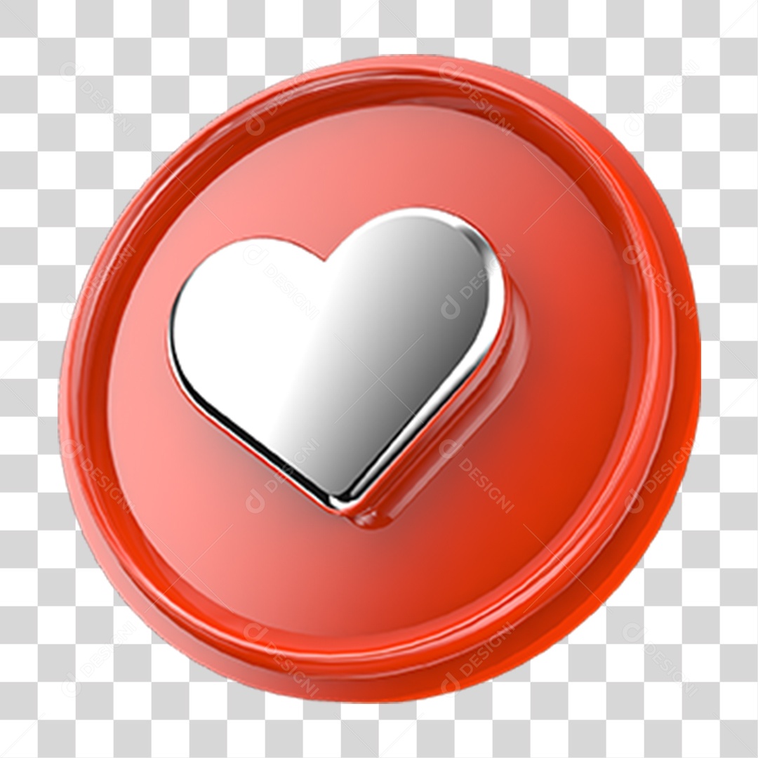 Ícone Mensagem Coração PNG Transparente