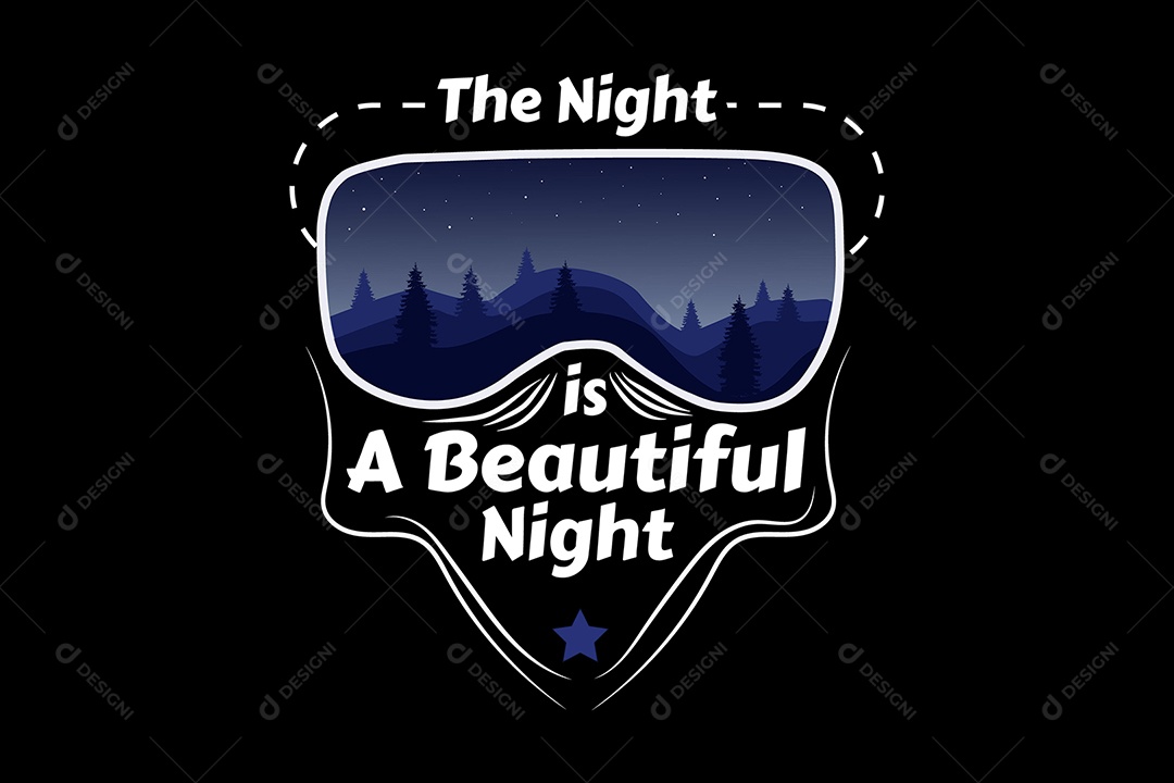 Modelo de Estampa de Camisa Ilustração Vetor EPS