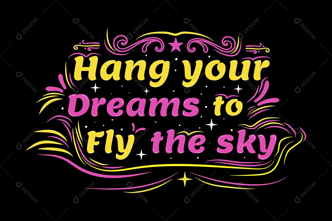 Modelo de Estampa de Camisa Ilustração Vetor EPS