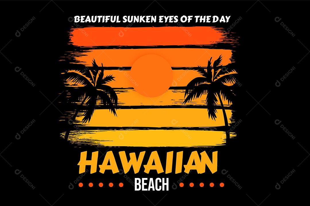 Modelo de Estampa de Camisa Ilustração Vetor EPS