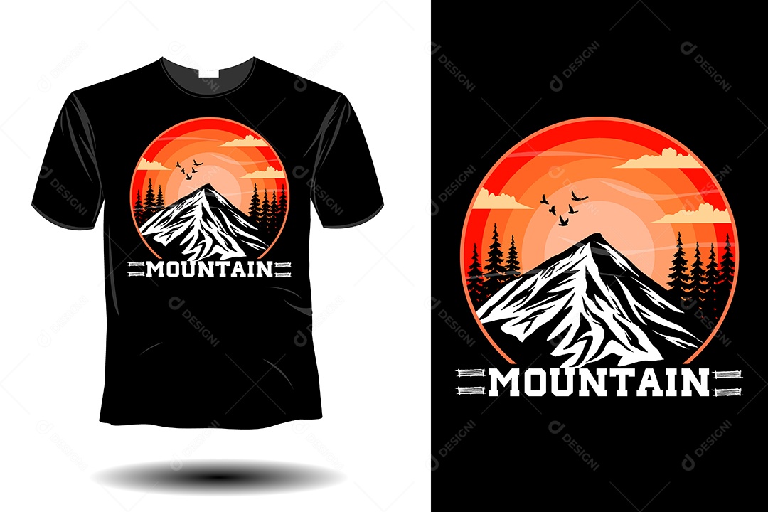 Modelo de Estampa Ilustração Vetor EPS