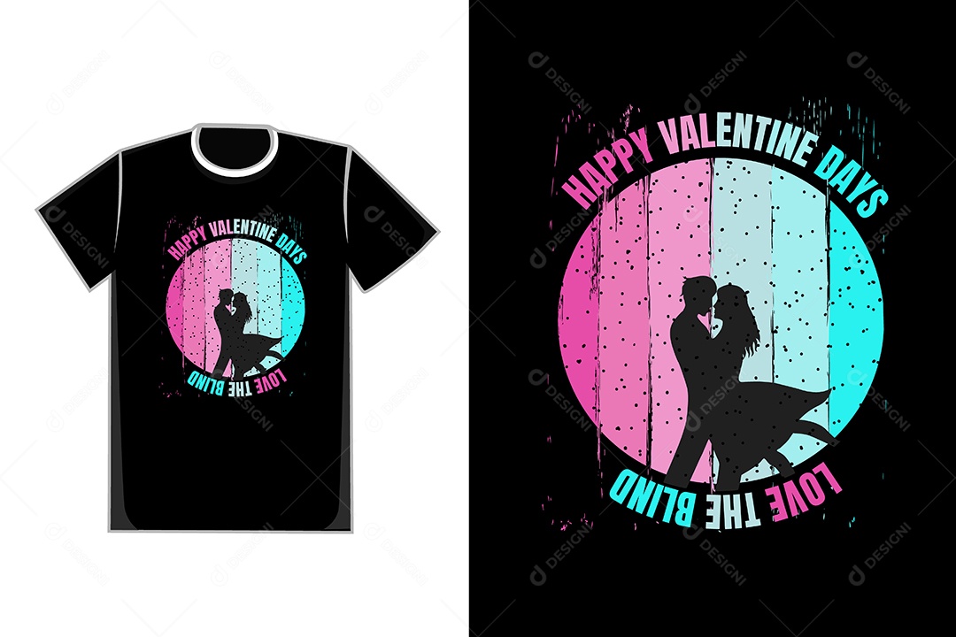 Modelo de Estampa de Camiseta Ilustração Vetor EPS