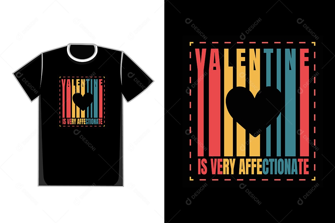 Modelo de Estampa de Camiseta Ilustração Vetor EPS