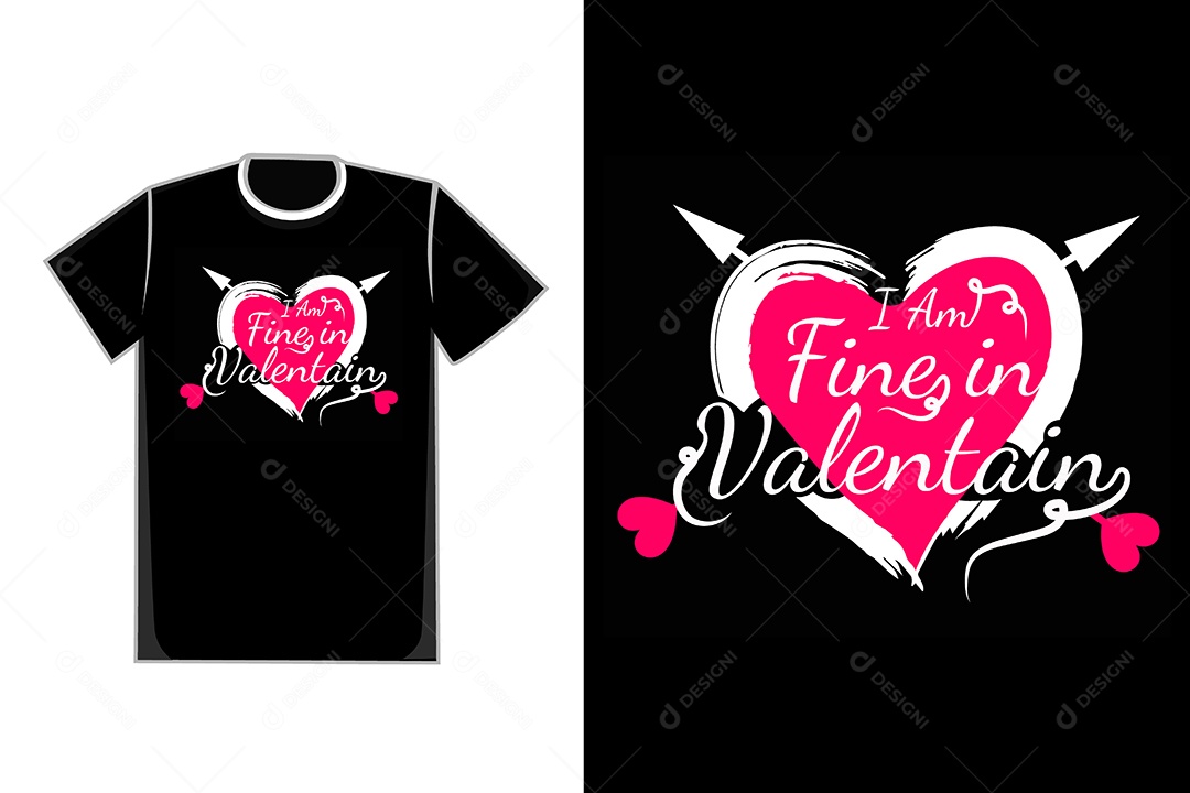 Modelo de Estampa de Camiseta Ilustração Vetor EPS