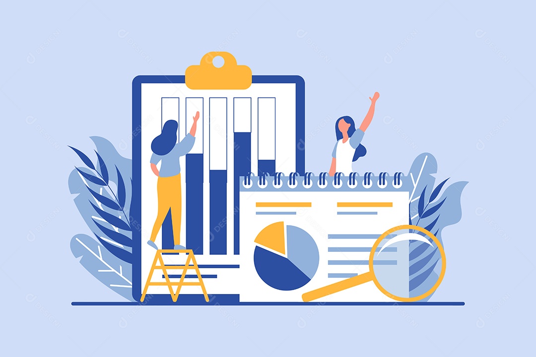 Conceito de Gestão de Negócios Vetor EPS