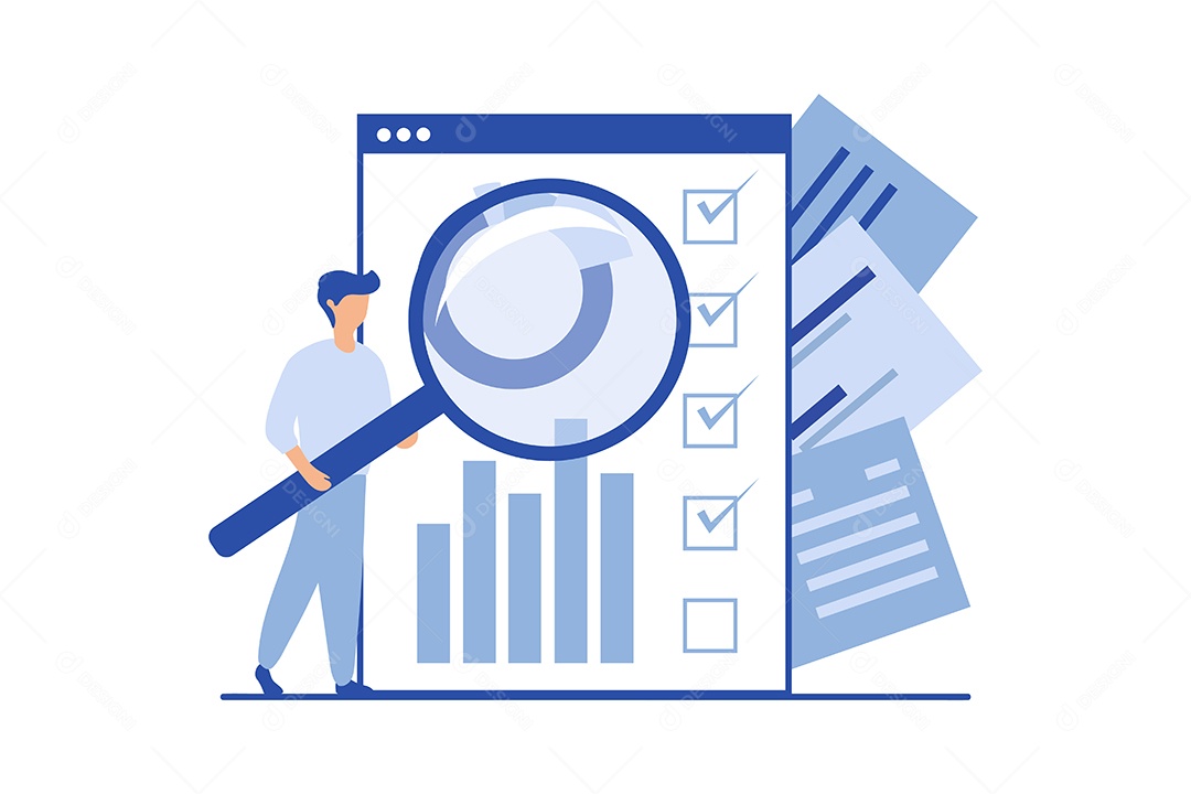 Conceito de Gestão de Negócios Vetor EPS