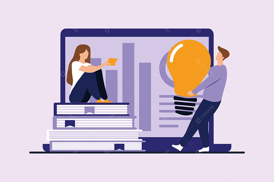 Conceito de Gestão de Negócios Vetor EPS