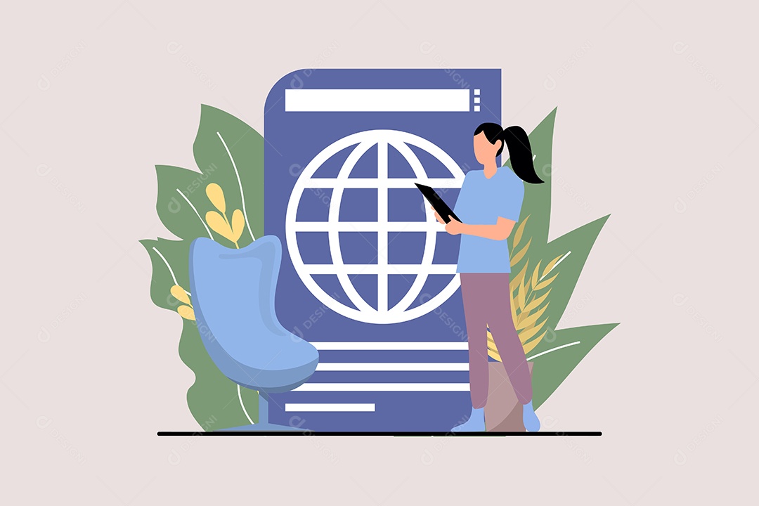 Conceito de Gestão de Negócios Vetor EPS