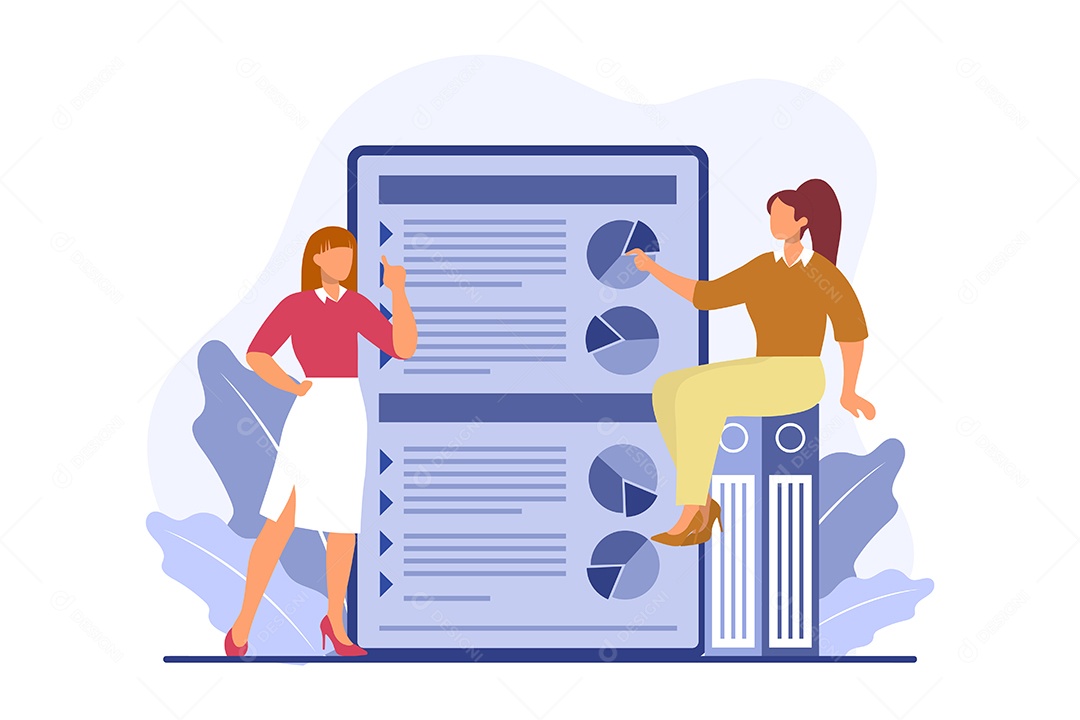 Conceito de Gestão de Negócios Vetor EPS