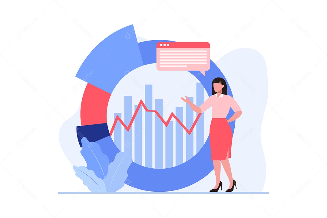 Conceito de Gestão de Negócios Vetor EPS