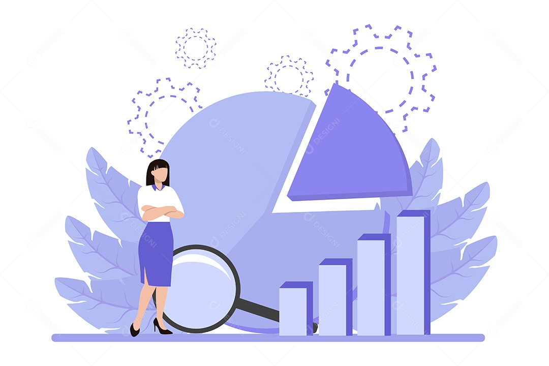 Conceito de Gestão de Negócios Vetor EPS