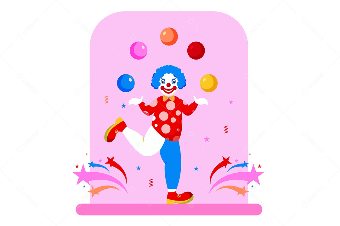 Conceito do Dia da Mentira 01 de Abril Ilustração Vetor EPS