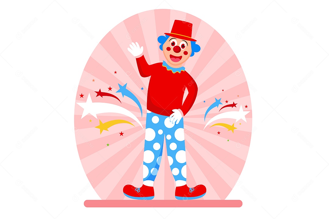 Conceito do Dia da Mentira 01 de Abril Ilustração Vetor EPS