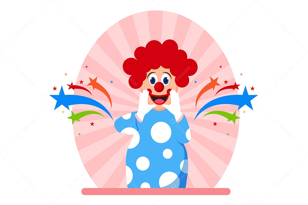 Conceito do Dia da Mentira 01 de Abril Ilustração Vetor EPS