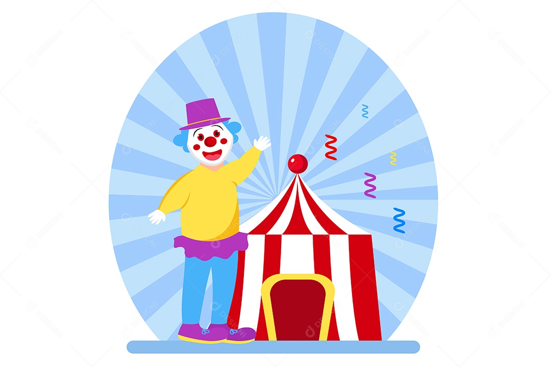 Conceito do Dia da Mentira 01 de Abril Ilustração Vetor EPS