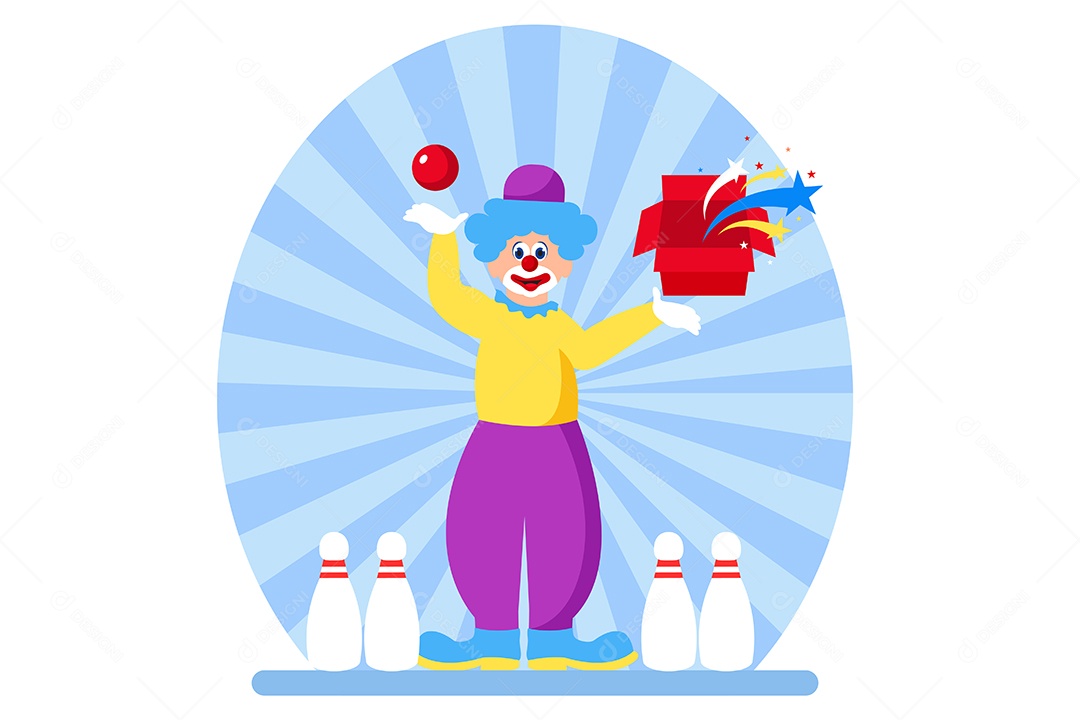 Conceito do Dia da Mentira 01 de Abril Ilustração Vetor EPS