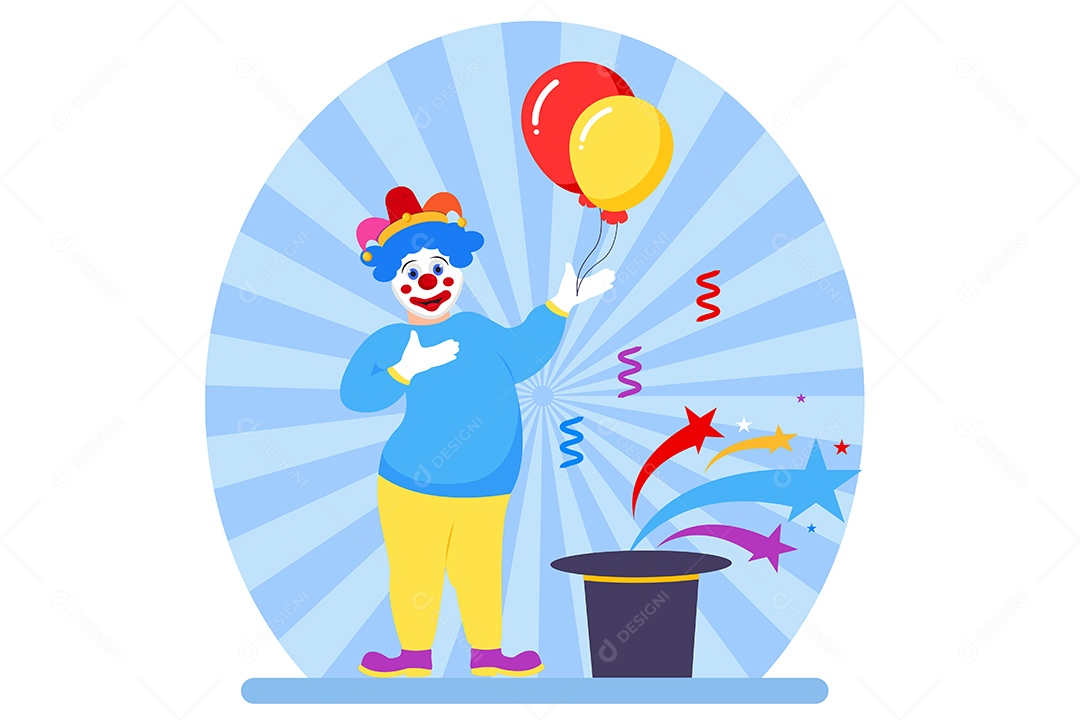 Conceito do Dia da Mentira 01 de Abril Ilustração Vetor EPS