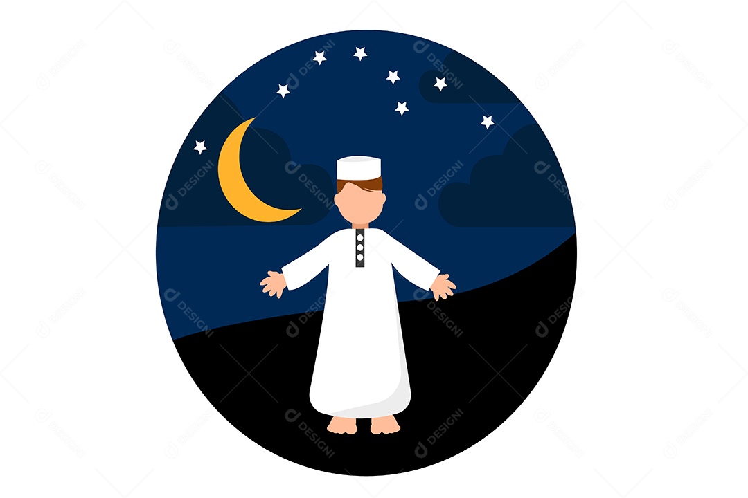 Conceito de Ilustração do Ramadan Vetor EPS