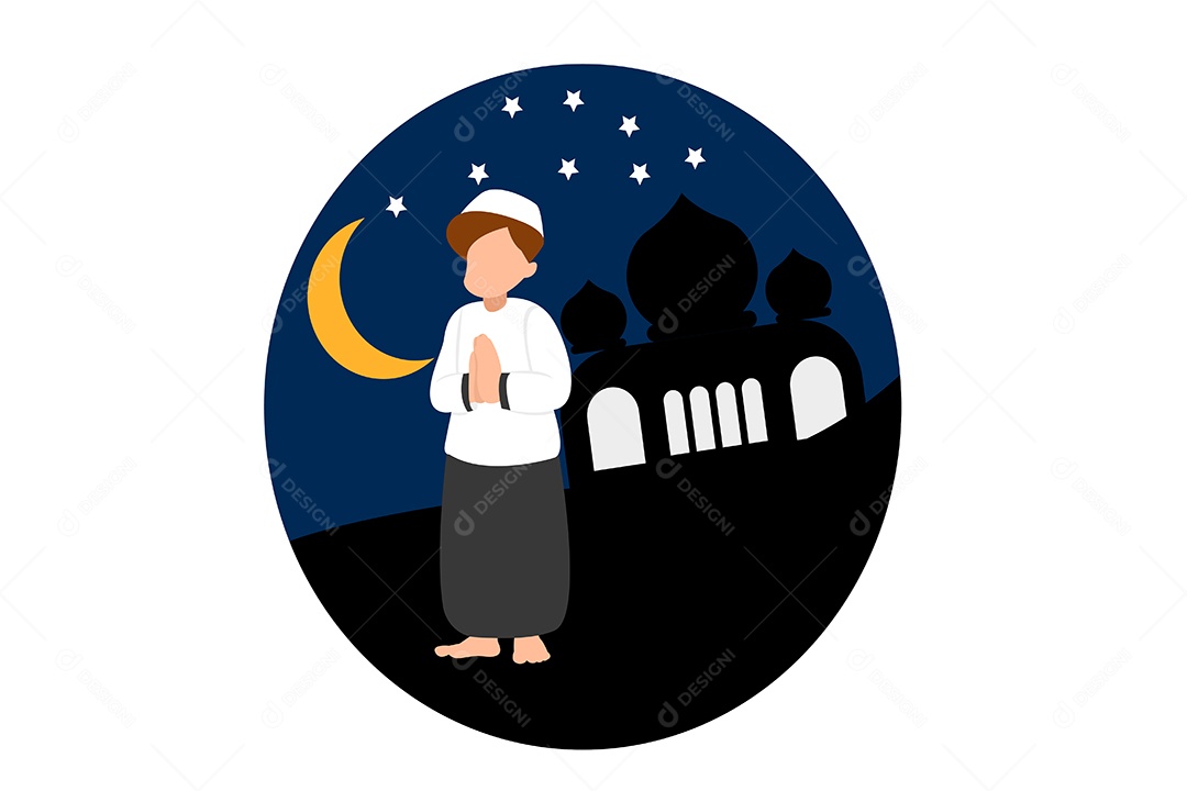Conceito de Ilustração do Ramadan Vetor EPS