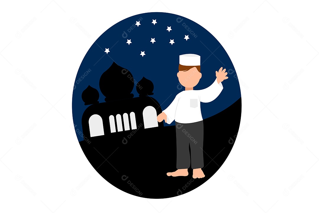 Conceito de Ilustração do Ramadan Vetor EPS