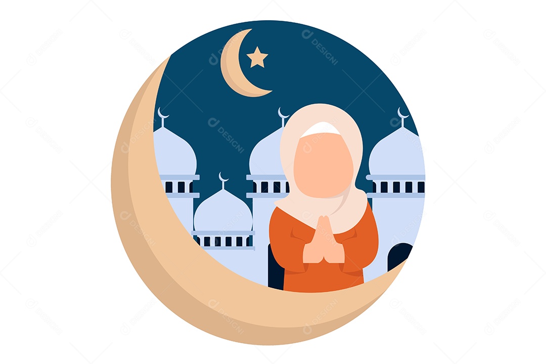 Conceito de Ilustração do Ramadan Vetor EPS