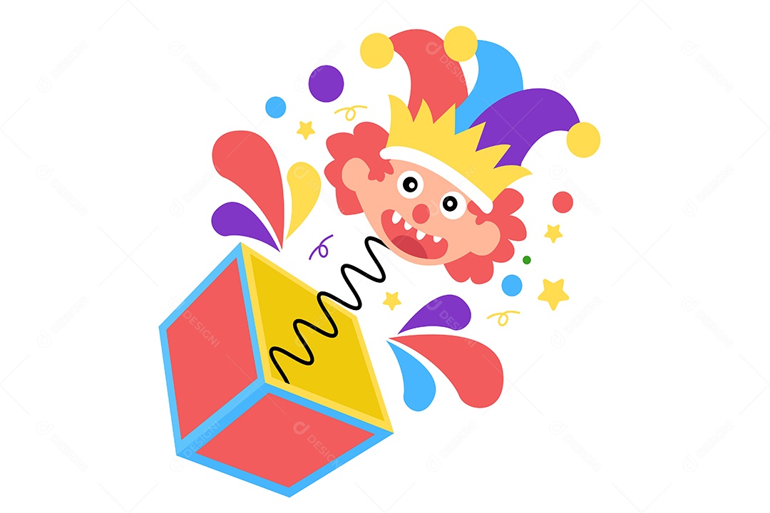 Conceito do Dia da Mentira 01 de Abril Ilustração Vetor EPS