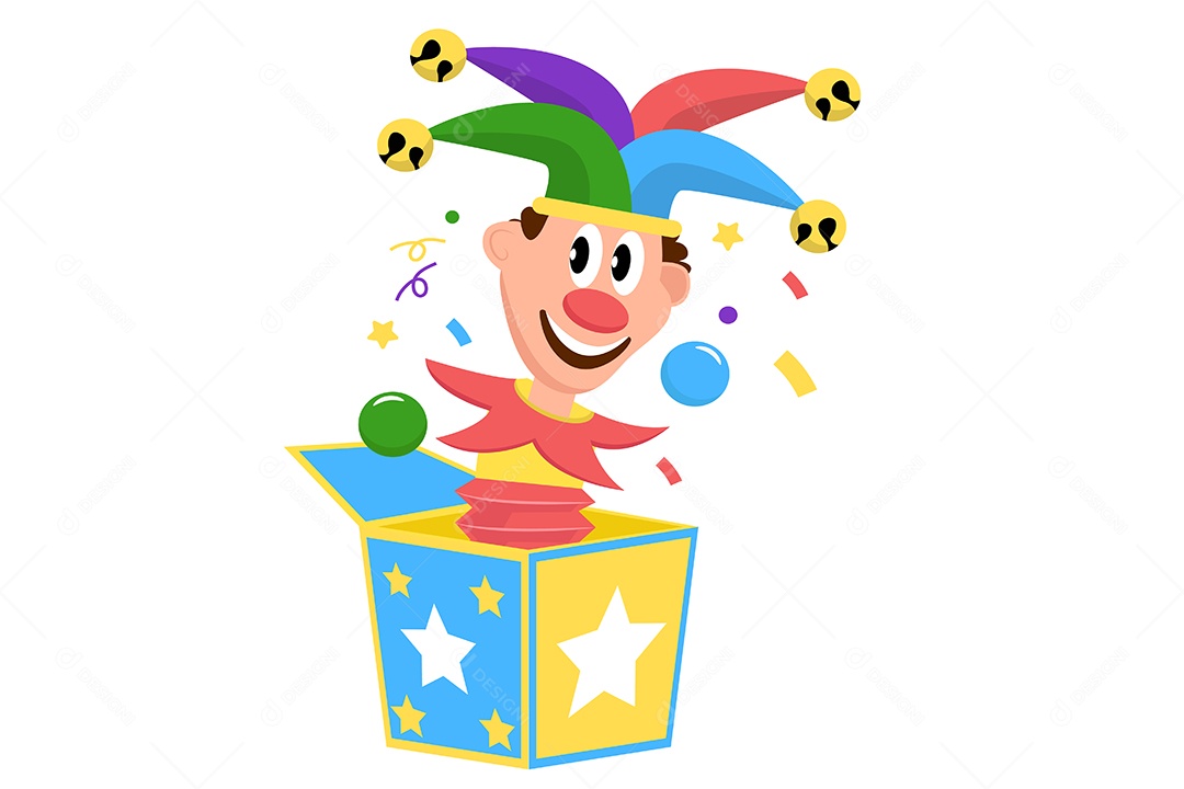 Conceito do Dia da Mentira 01 de Abril Ilustração Vetor EPS