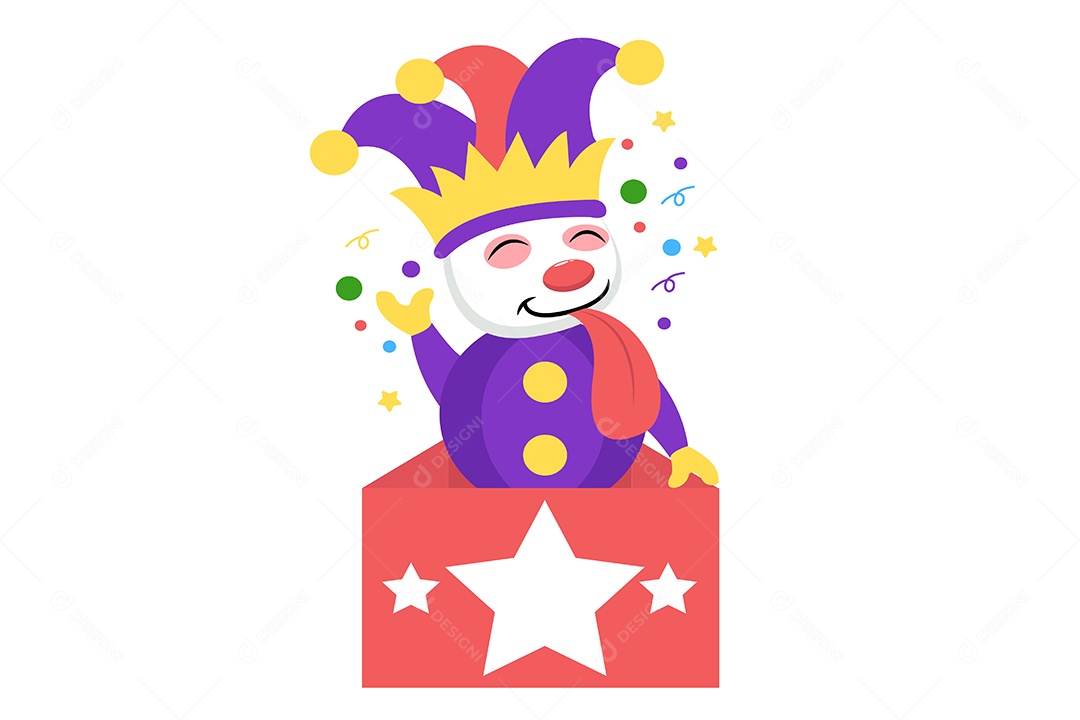 Conceito do Dia da Mentira 01 de Abril Ilustração Vetor EPS