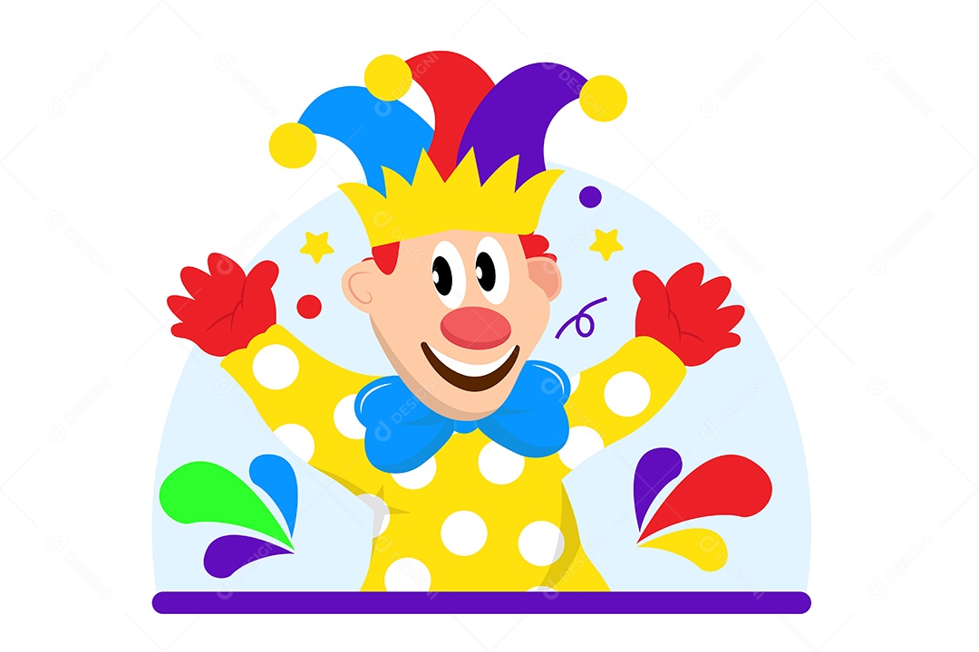 Conceito do Dia da Mentira 01 de Abril Ilustração Vetor EPS