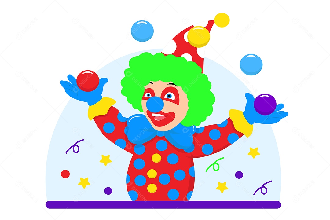 Conceito do Dia da Mentira 01 de Abril Ilustração Vetor EPS