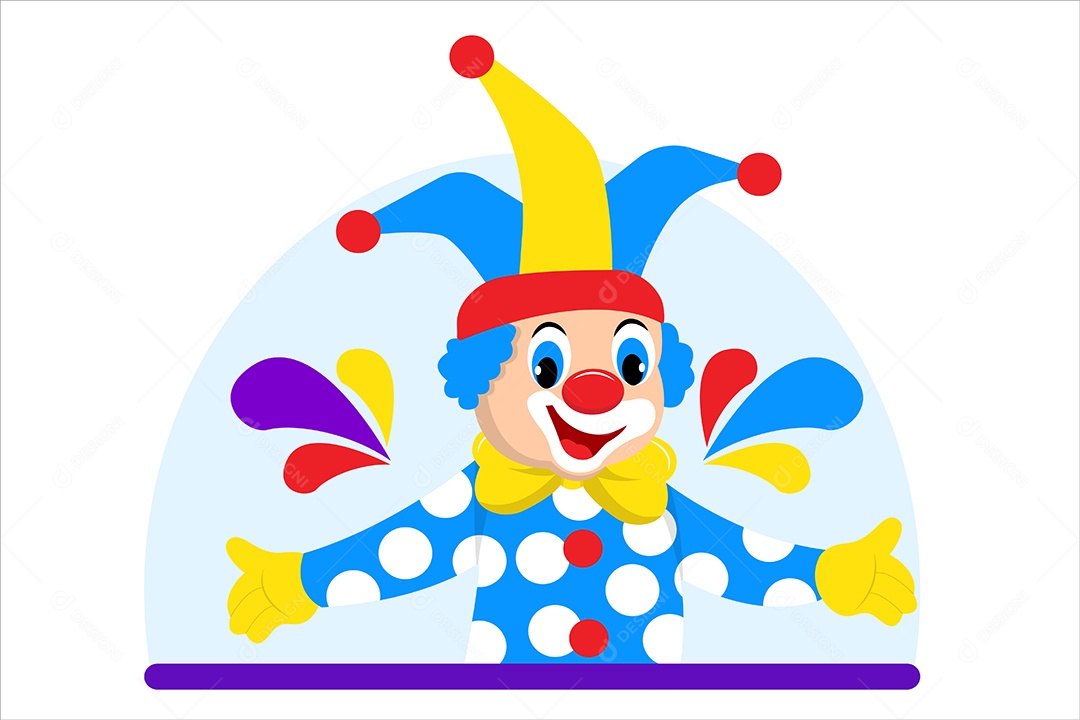 Conceito do Dia da Mentira 01 de Abril Ilustração Vetor EPS