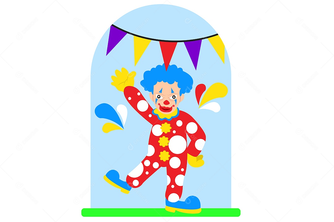 Conceito do Dia da Mentira 01 de Abril Ilustração Vetor EPS