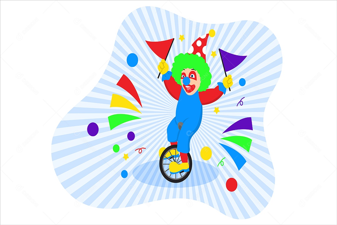 Conceito do Dia da Mentira 01 de Abril Ilustração Vetor EPS