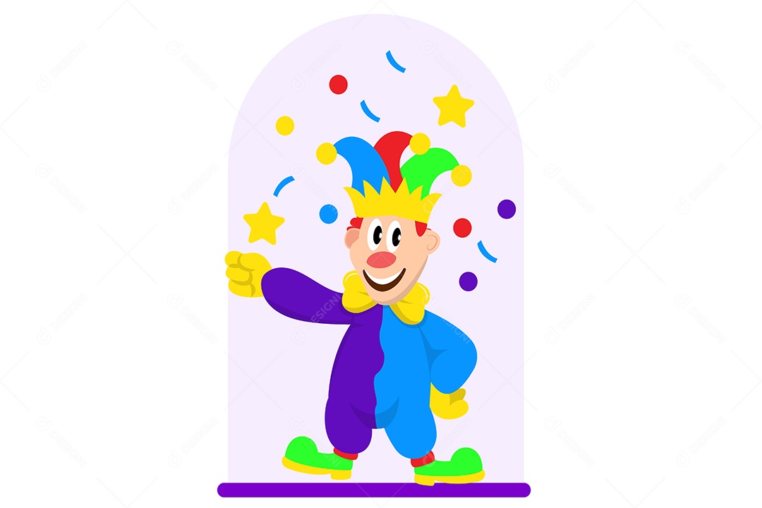 Conceito do Dia da Mentira 01 de Abril Ilustração Vetor EPS